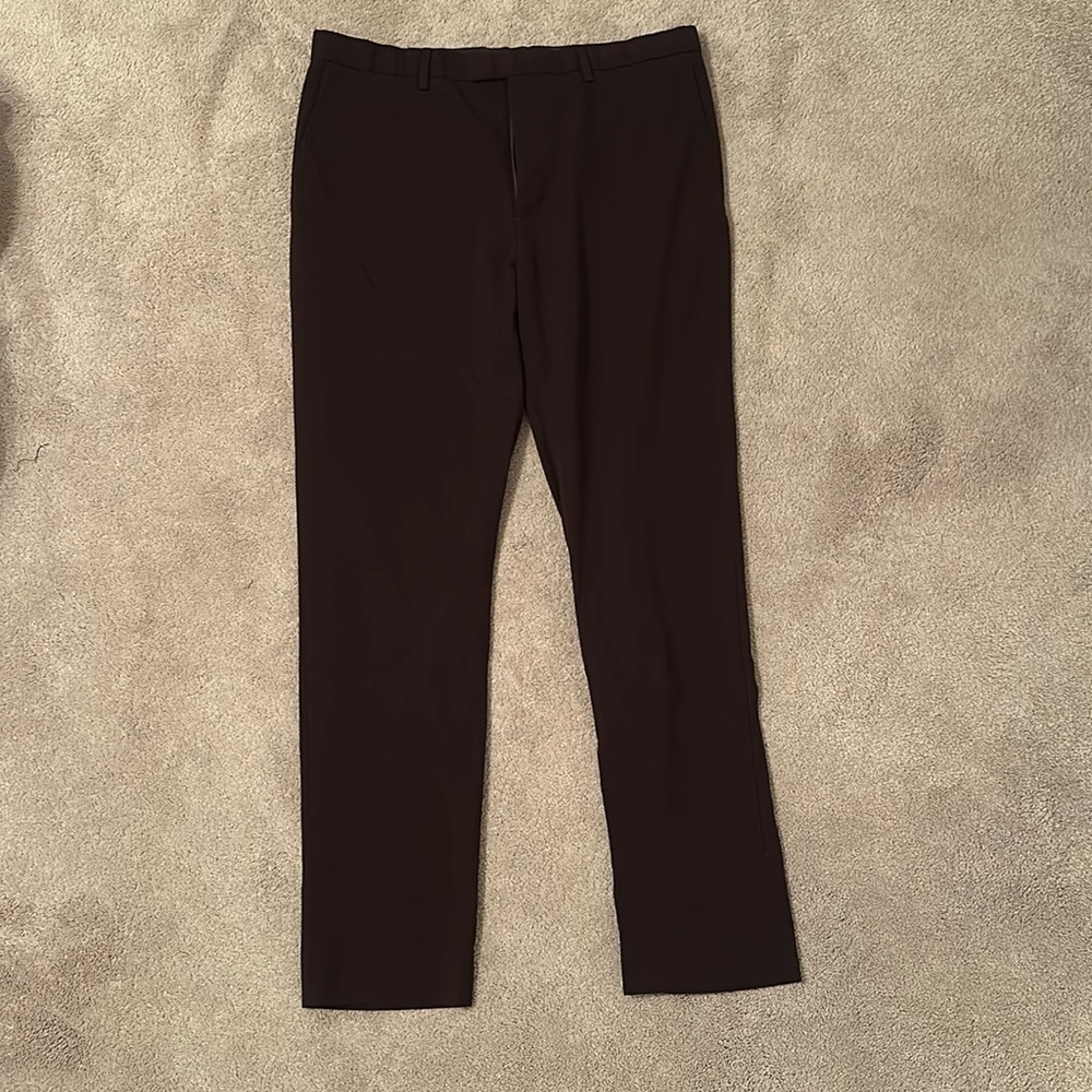 Banana republic dress pants, maroon/plum color, size 36x34